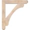 Ekena Millwork Legacy Craftsman Smooth Bracket w/ Offset Brace, Douglas Fir, 7 1/2"W x 42"D x 48"H BKT0806X42X48LEC04SDF - alternate 4